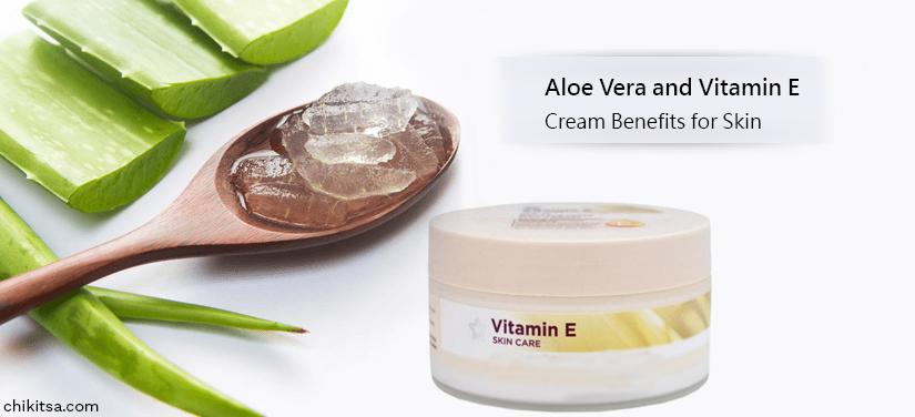 Scarp schending Eigendom Aloe Vera and Vitamin E Cream Benefits for Skin [And How To Use]