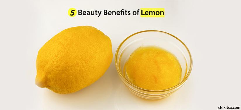 Five Beautiful Benefits Of Lemon